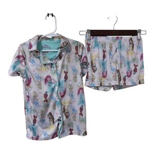 3/$15 Disney princesses Kids Pajama Set - Blue and Pink